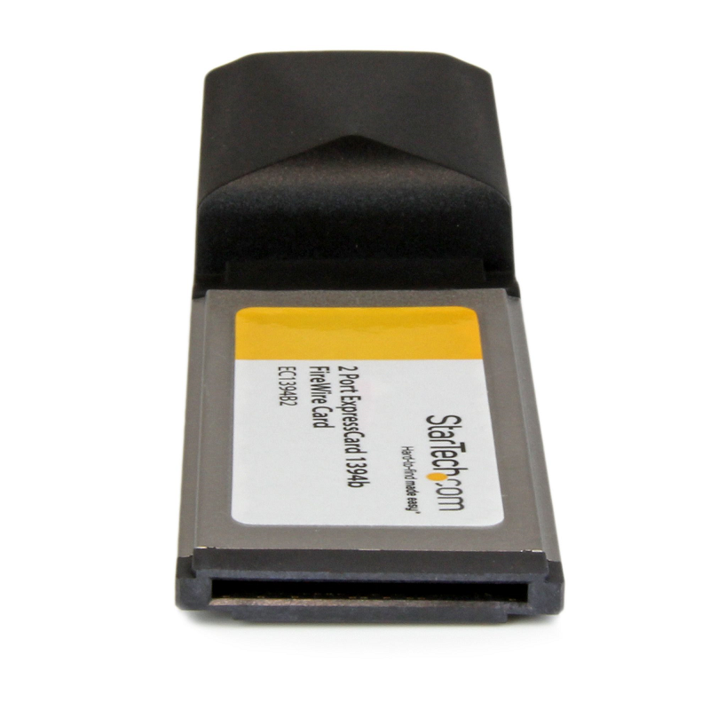 StarTech EC1394B2 2 Port ExpressCard 1394b FireWire Laptop Adapter Card